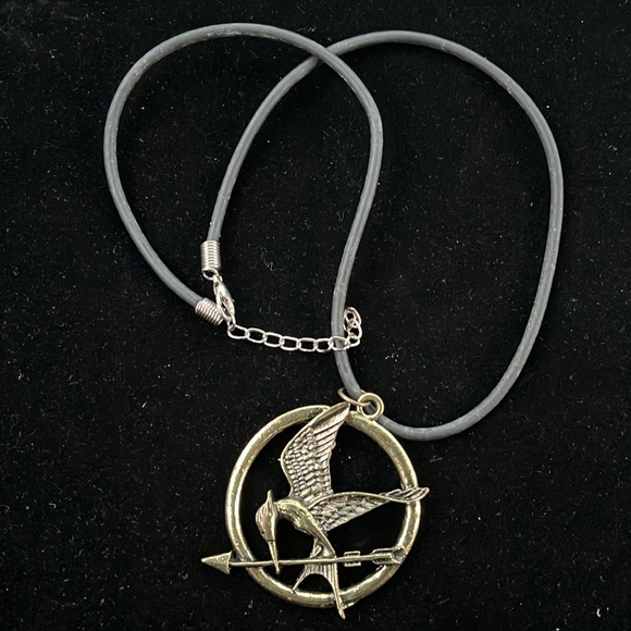 Hunger Game-like Gold Color Necklace - Picture 9 of 16